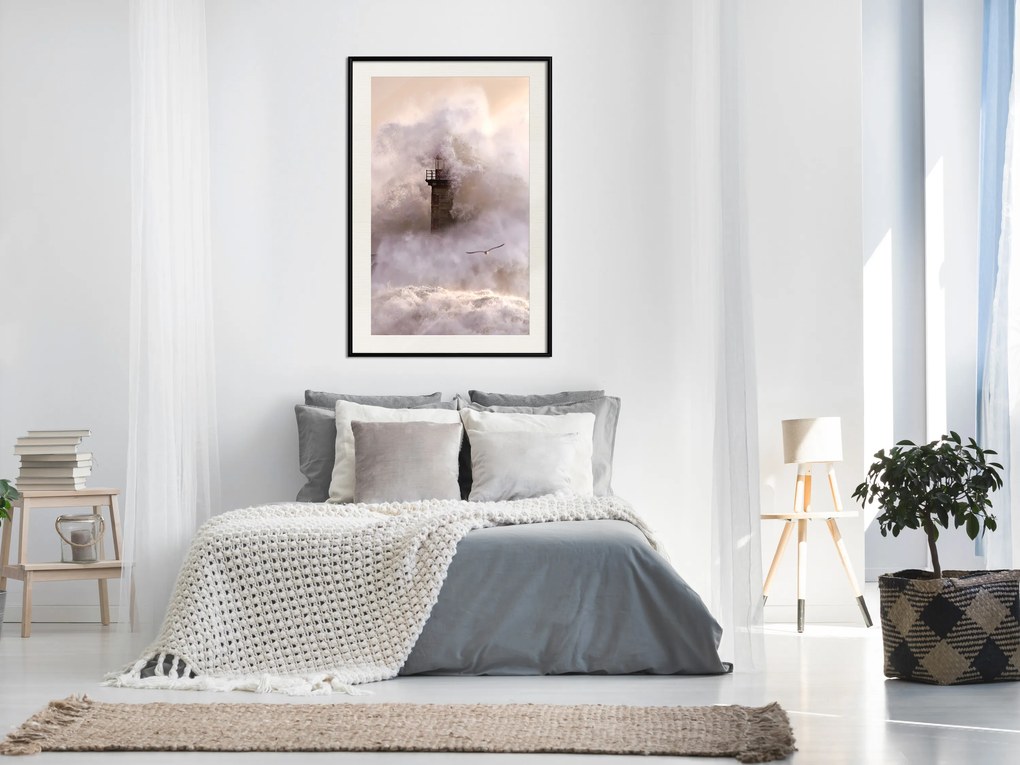 Artgeist Plagát - Storm [Poster] Veľkosť: 20x30, Verzia: Zlatý rám