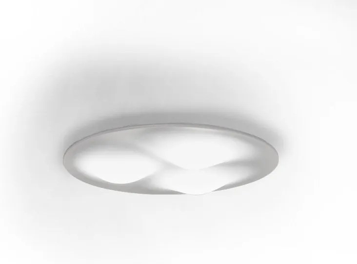 Stropné svietidlo MADE Circle Wave S biela LED 7461