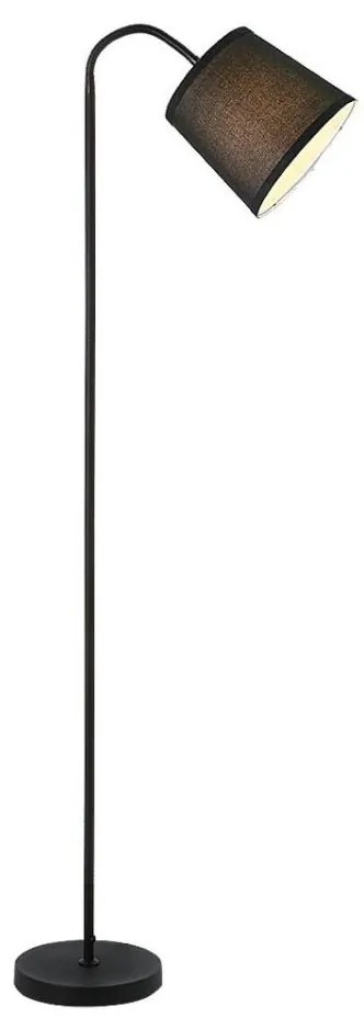 Rabalux 6640 - Stojacia lampa GODRIC 1xE27/25W/230V čierna