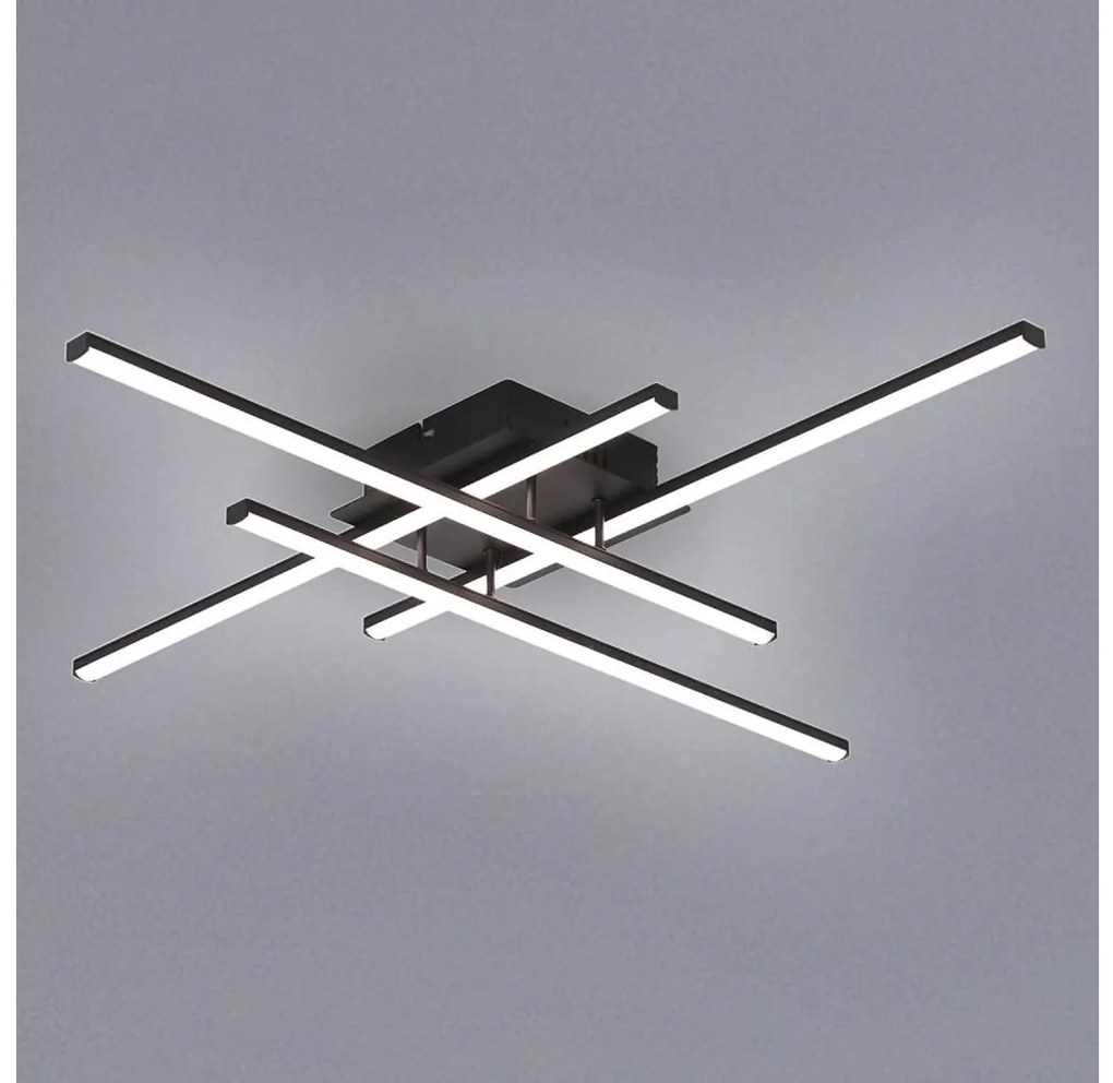Brilagi - LED Stropné svietidlo STRIPES LED/37W/230V čierna BG0611