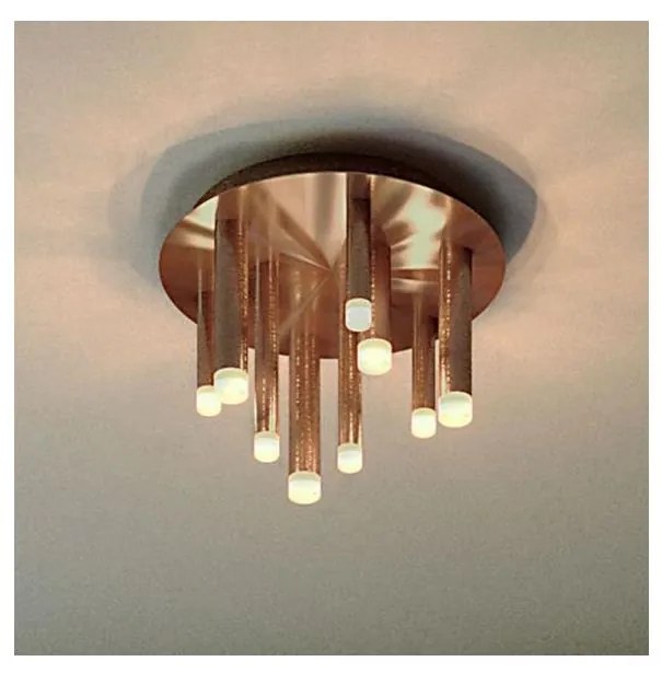 Redo 01-2040 - LED Stropné svietidlo MADISON 9xLED/4W/230V meď