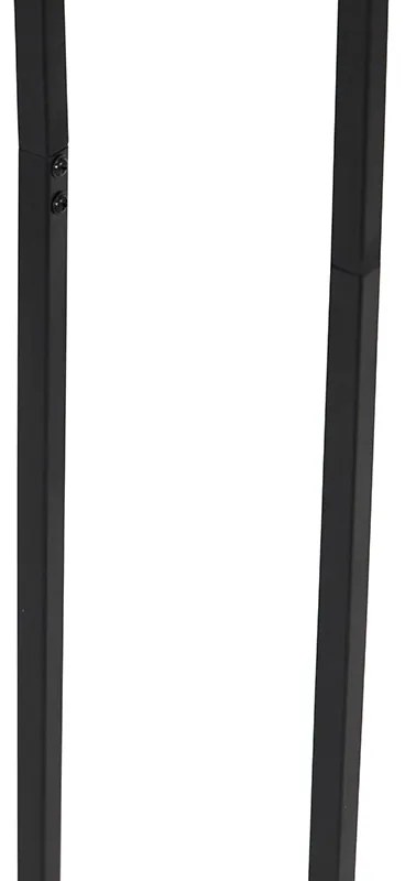 Moderná stojaca lampa čierna - Balenco Wazo