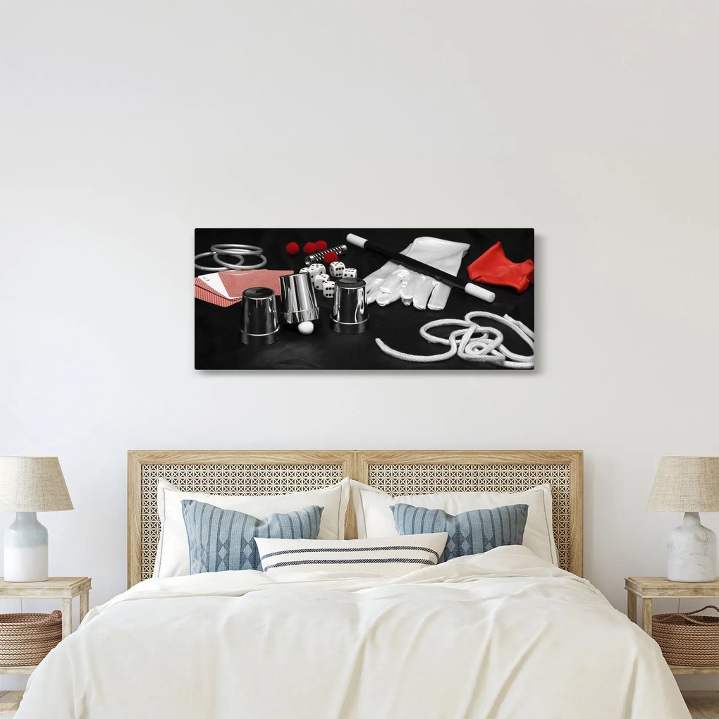 Obraz vecí kúzelníka (120x50 cm)