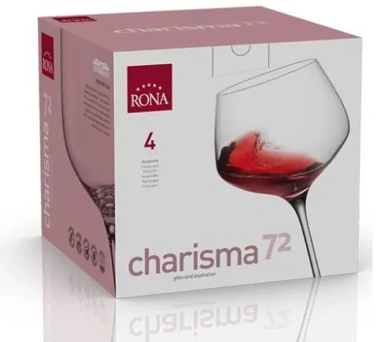 Rona Poháre na víno CHARISMA 720 ml, 4 ks