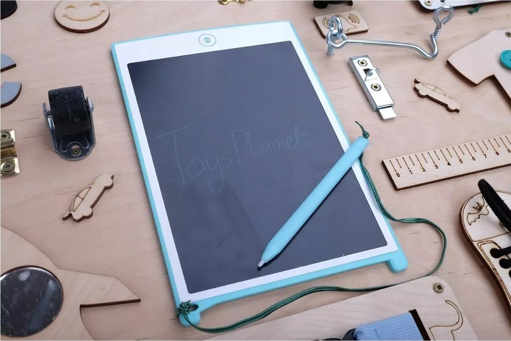 Interaktívna detská tabuľa - 75x50 cm - prírodná - typ 2