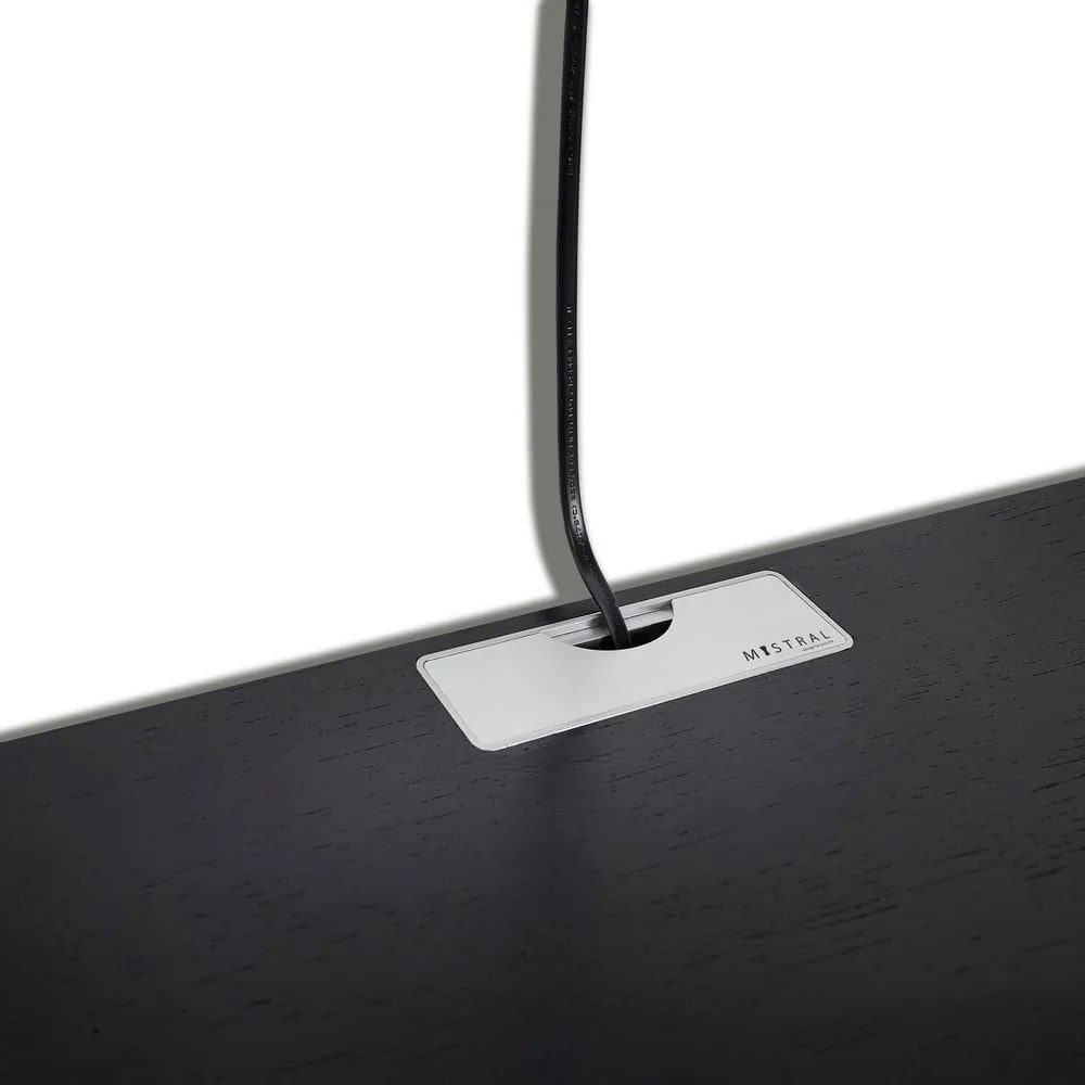 TV stolík v dekore duba v bielo-prírodnej farbe 133x22 cm Mistral – Hammel Furniture