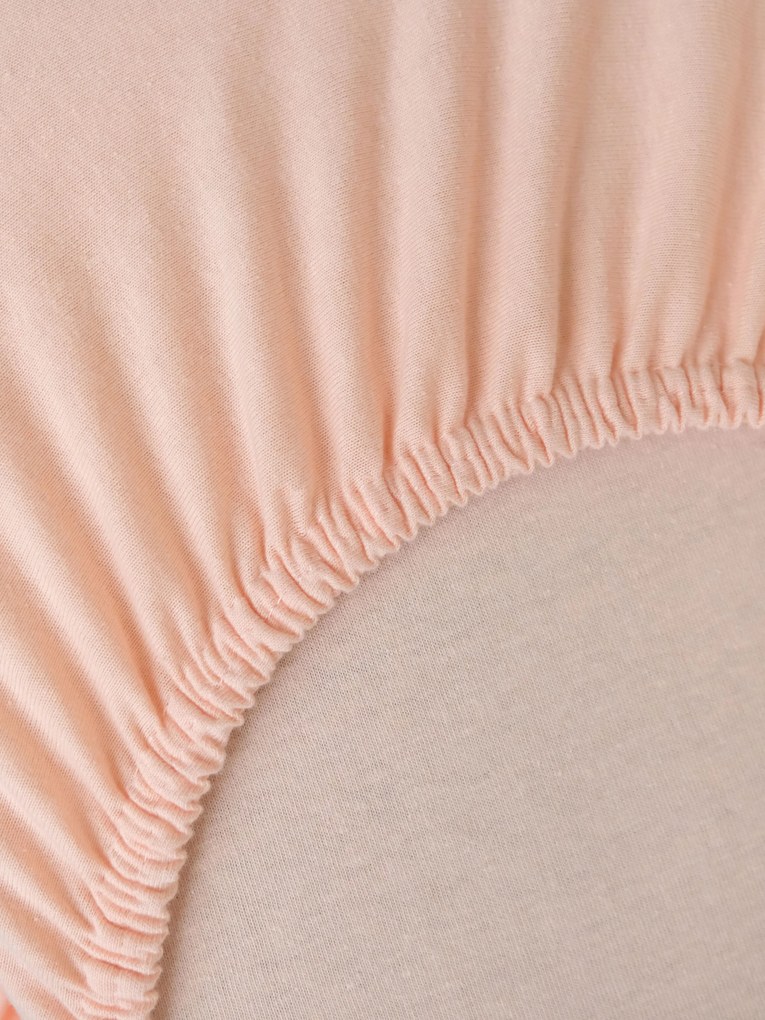 Jersey plachta Classic 160 x 200 cm – lososová