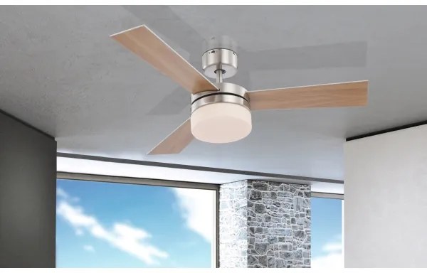 GLOBO 333 - Stropný ventilátor ALANA 2xE14/40W/230V