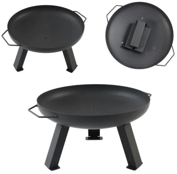 Prenosné ohnisko Fire Black