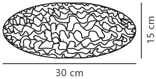 Nordlux - Tienidlo VILLO E27 pr. 30 cm biela