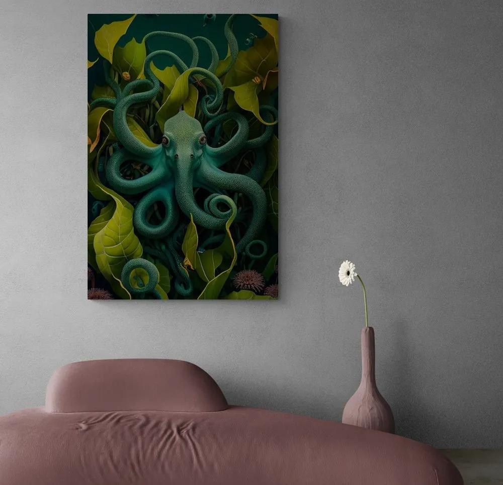Obraz surrealistická chobotnica - 60x90