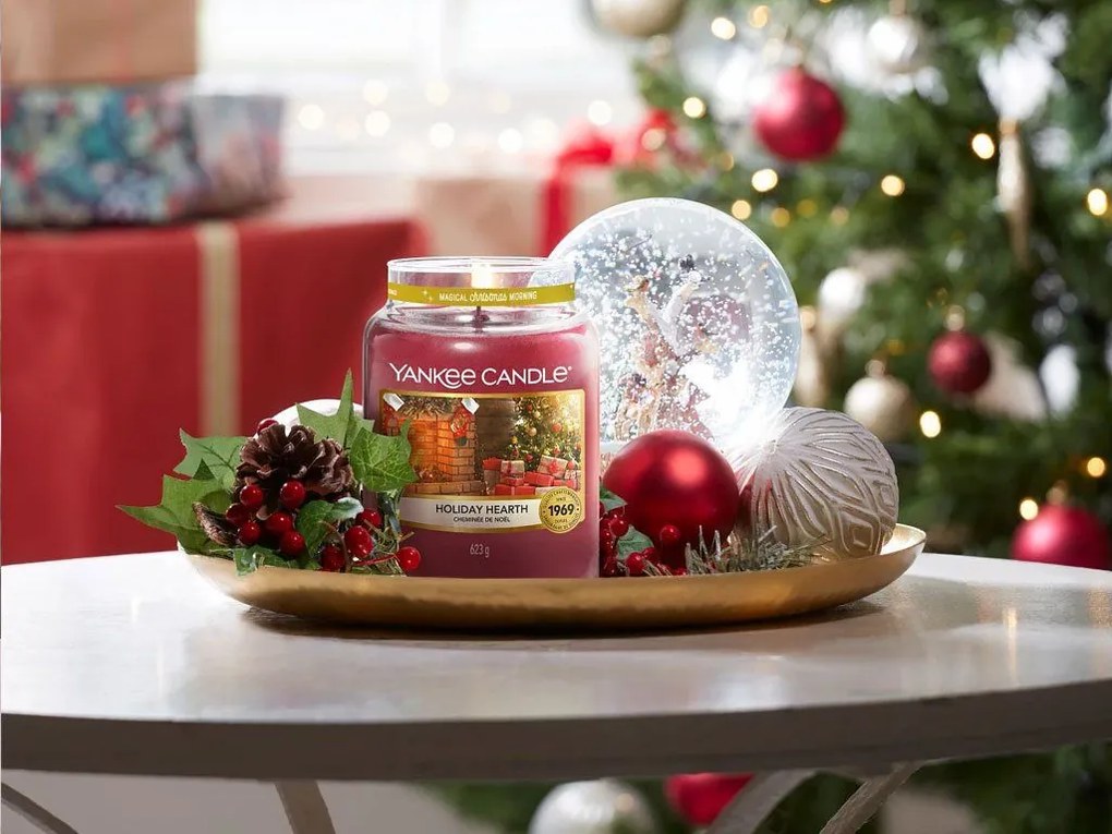 Yankee Candle Sviečka Yankee Candle 623gr - Holiday Hearth