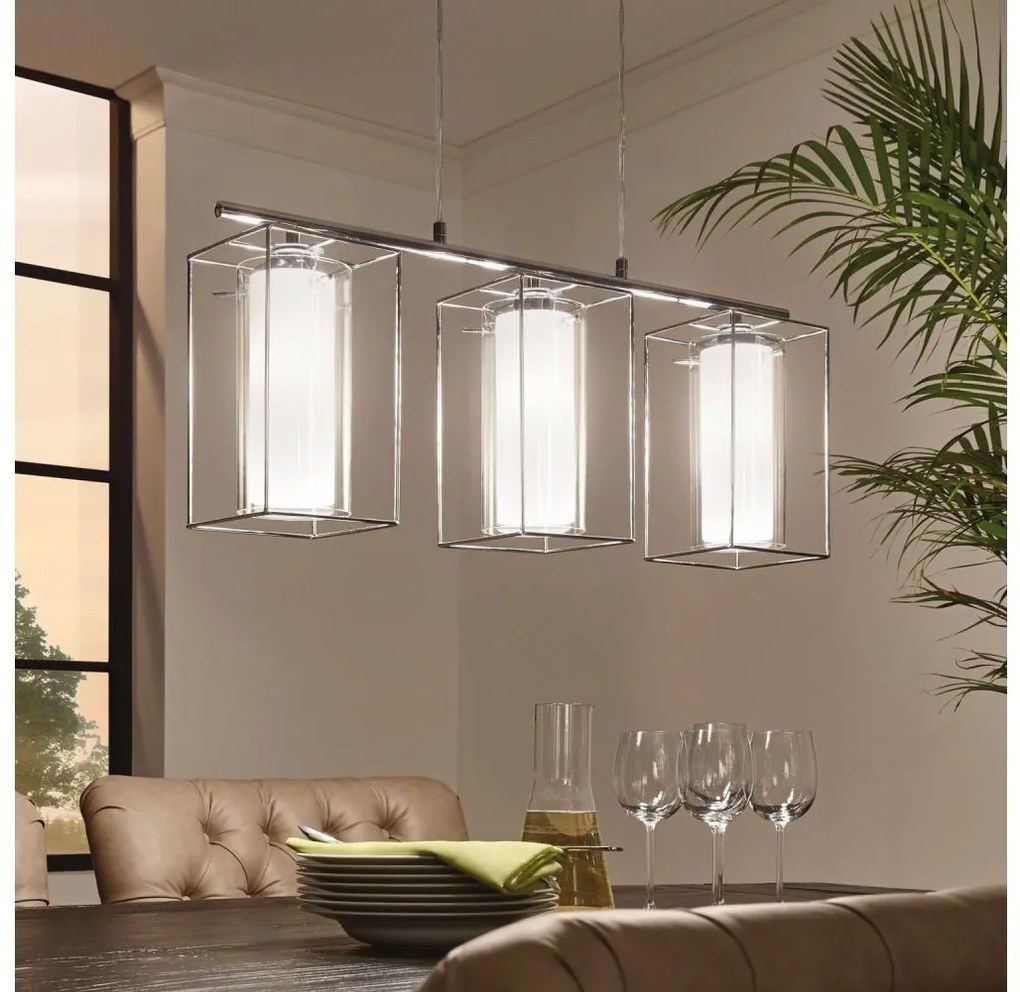 Eglo 94378 - Luster LONCINO 1 3xE27/60W/230V