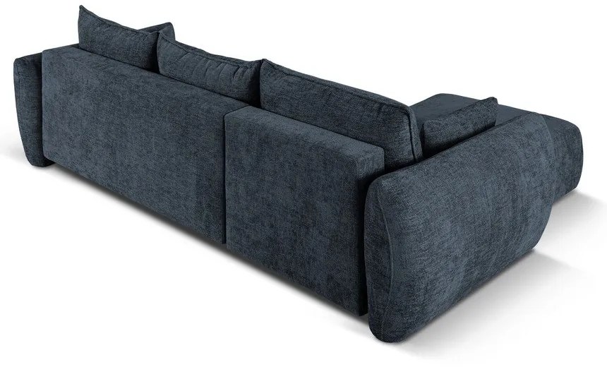 Tmavomodrá rohová pohovka (ľavý roh) Matera – Cosmopolitan Design