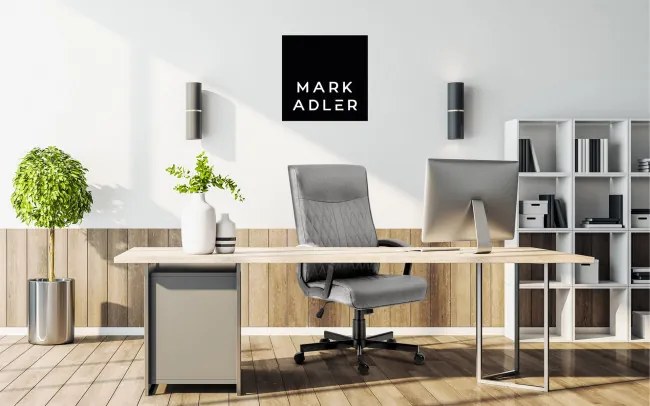 Kancelárska stolička Mark Adler - Boss 3.2 Grey