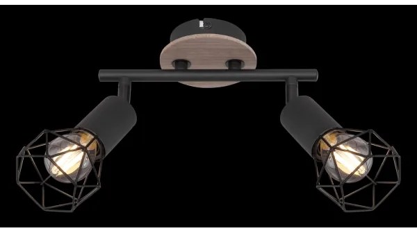 Globo 54802S-2H - Bodové svietidlo XARA 2xE14/40W/230V