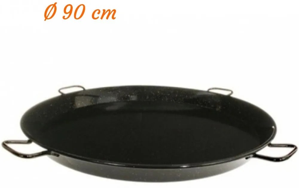 13399 Smaltovaná paella panvica 90 cm GARCIMA