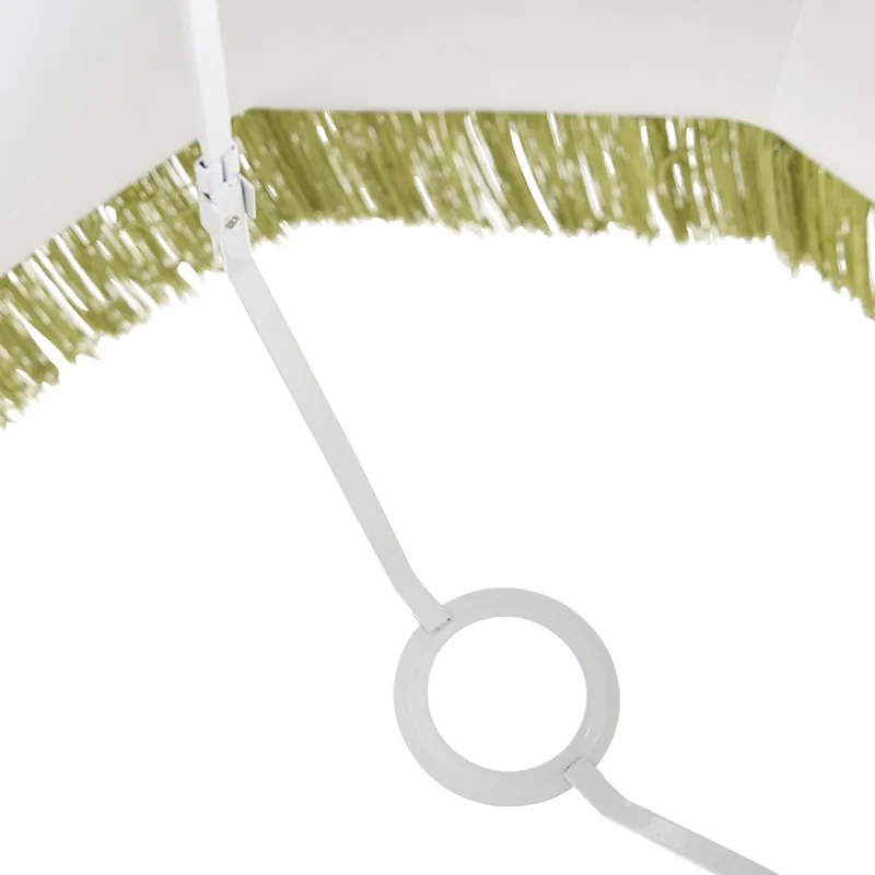 Hodvábny tienidlo zelený 45 cm - Granny