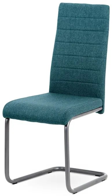 Autronic BONTEC Jedálenská stolička, modrá, látka, DCL-400 BLUE2 Farba: Béžová