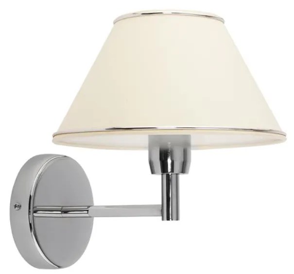 Jupiter 1581 - BG K CH - Nástenné svietidlo BEGAMO E27/60W