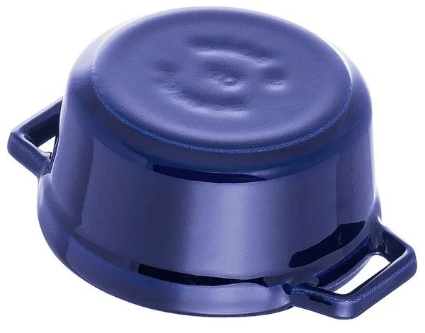 Staub Hrniec STAUB okrúhly 10 cm modrý 0,25 l