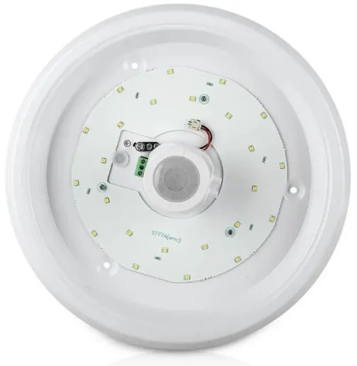 LED Stropné svietidlo so senzorom SAMSUNG CHIP LED/12W/230V 6400K pr. 29 cm