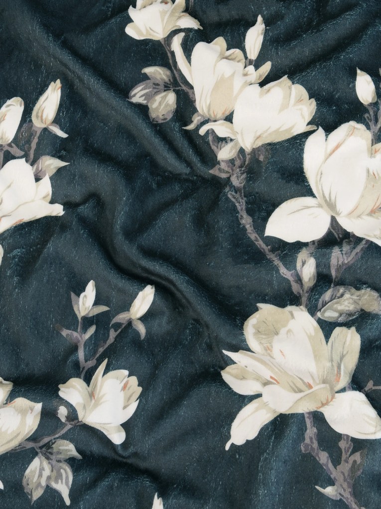 Predĺžené obliečky mikroplyš Digital – Johari tmavo zelené