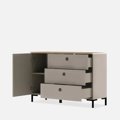 Komoda DOMINICA so skrinkou a zásuvkou