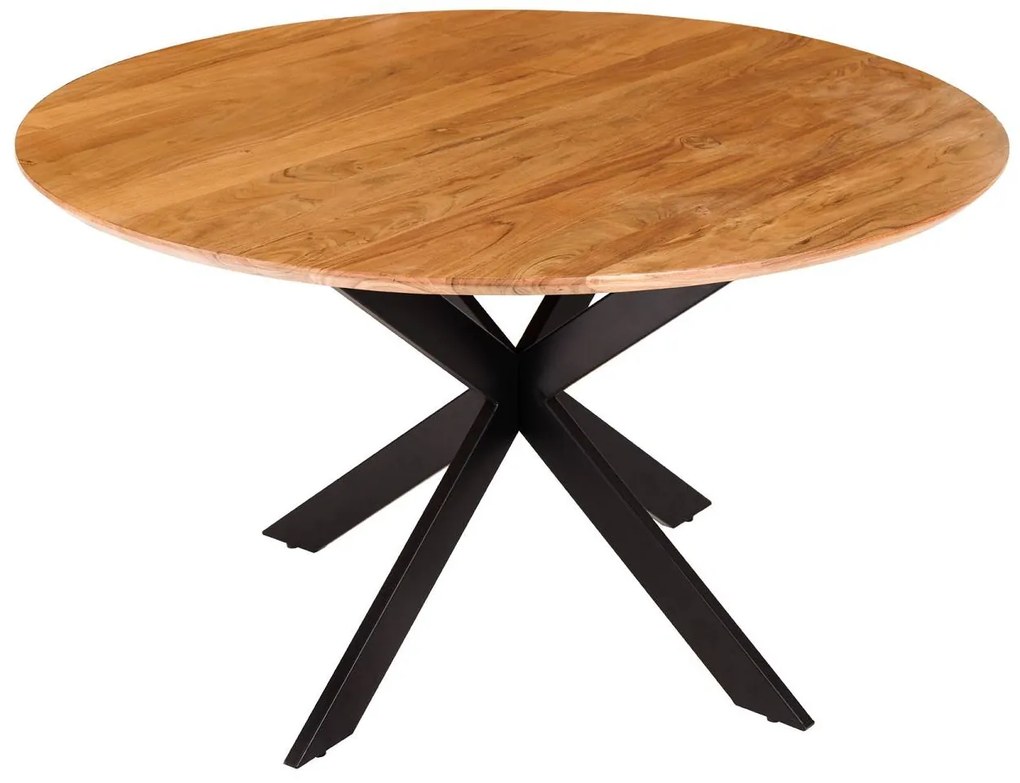 Okrúhly jedálenský stôl Fabrico 130 cm akácia