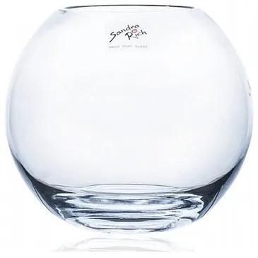 Sklenená váza Globe, 15,5 x 14 cm