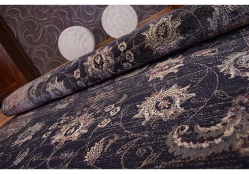 Kusový kusový koberec Midor čierny 240x350cm