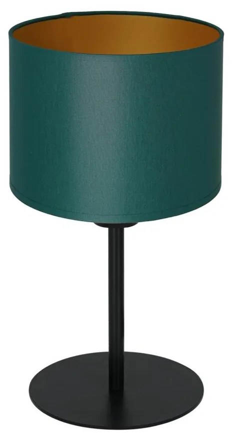 Luminex Stolná lampa ARDEN 1xE27/60W/230V pr. 18 cm zelená/zlatá LU3553
