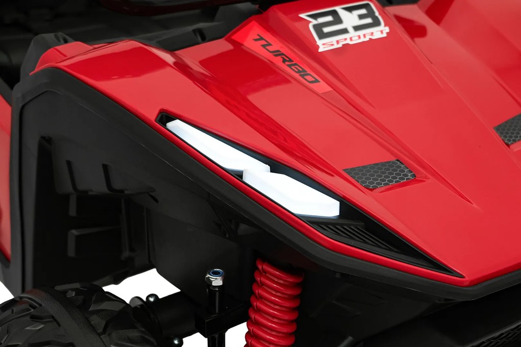Ramiz Elektrická bugina TURBO 23 pre deti červená