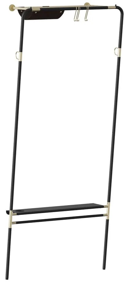 Čierna kovová predsieňová zostava Lean On Me – UMAGE