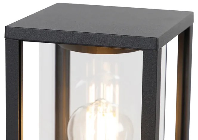 Priemyselná vonkajšia stojaca lampa čierna 100 cm IP44 - Charlois