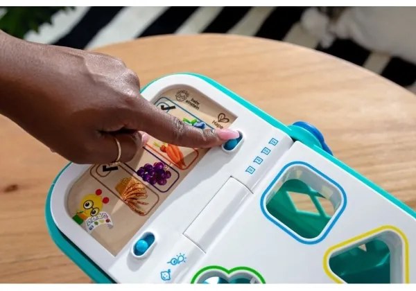 Baby Einstein - Detský interaktívny nákupný košík MAGIC TOUCH HAPE 3xAAA