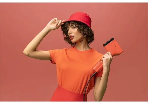 Tefal - Ručný naparovač odevov PURE POP 1300W/230V červená