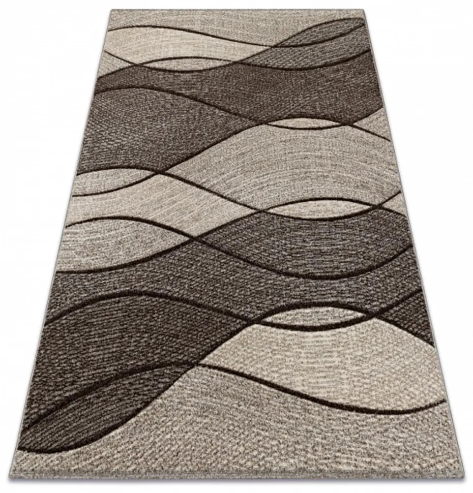 Kusový koberec Ken hnedý, Velikosti 80x150cm