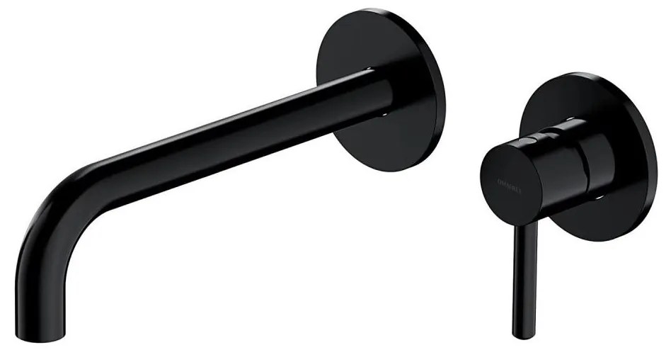 OMNIRES Y1215HLBL - Umývadlová batéria na podomietkovú inštaláciu Y čierna