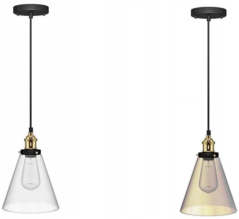 Dekorstudio Stropná lampa Verto A Varianta: Hnědý