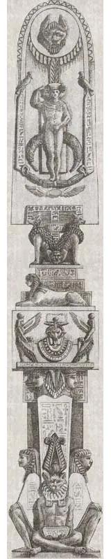 MINDTHEGAP Egyptian Columns - tapeta