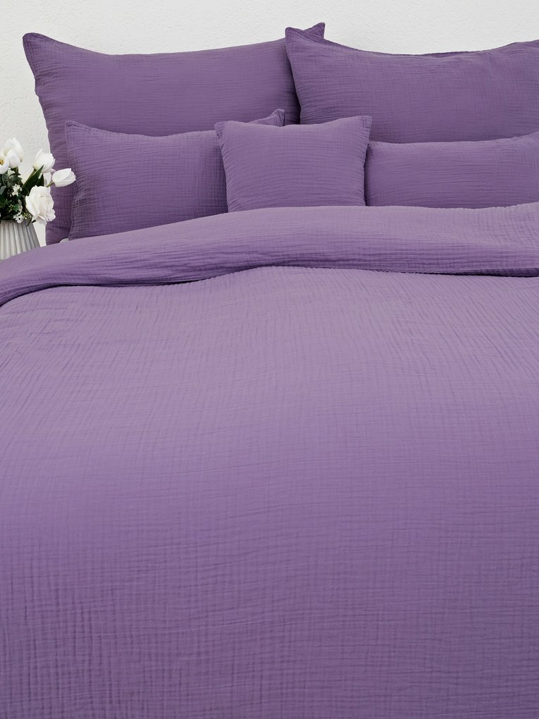 Francúzske mušelínové obliečky – Alexia levanduľová