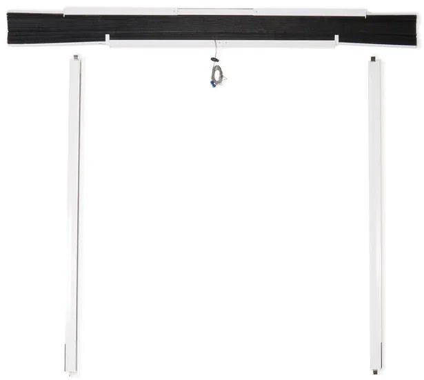 Livarno home Plisovaná sieťka proti hmyzu do okna, max. 130 x 150 cm (biela)  (100345225)