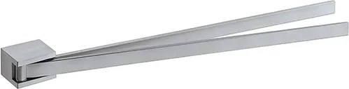 Bemeta Design NIA: Držiak uterákov, 445 mm, dvojitý, otočný - 180004105