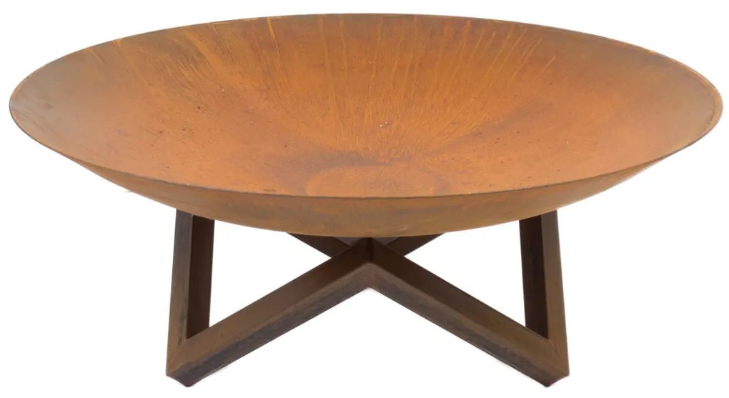 ZÁHRADNÉ OHNISKO NEREO CORTEN 100 cm
