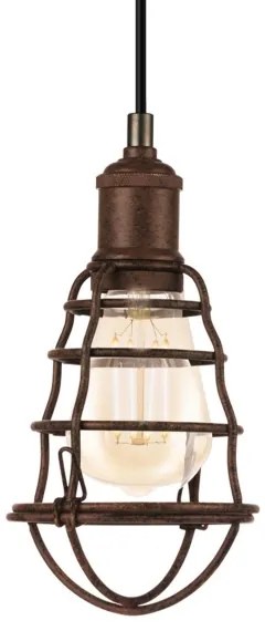 Eglo 49809 - Závesné svietidlo PORT SETON 1xE27/60W