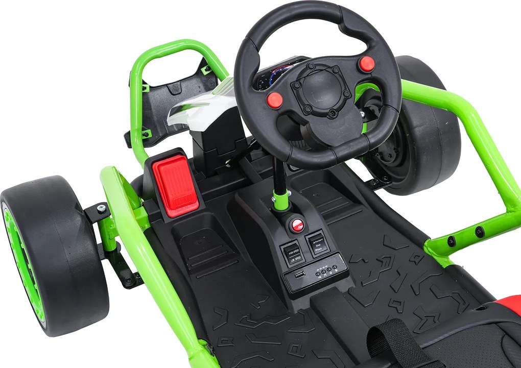 Ramiz Motokára TORNADO s funkciou Drift zelená
