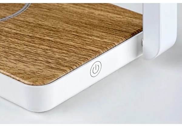 Rabalux 76005 - LED Stolná lampa s bezdrôtovou nabíjačkou BULDUS LED/4W/5V