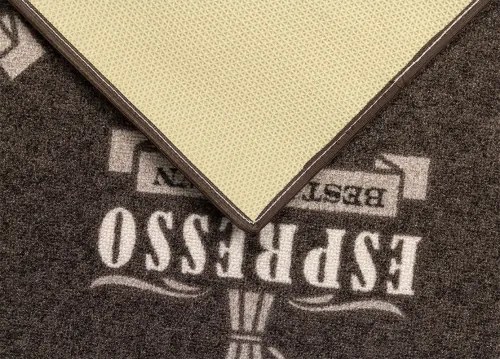 Koberce Breno Kusový koberec COFFEE PATTERN 44, hnedá, viacfarebná,67 x 180 cm