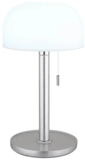 Globo 21016N - LED stolná lampa NORMAN LED/1,5W/3,7V 3000/4200/6000K strieborná